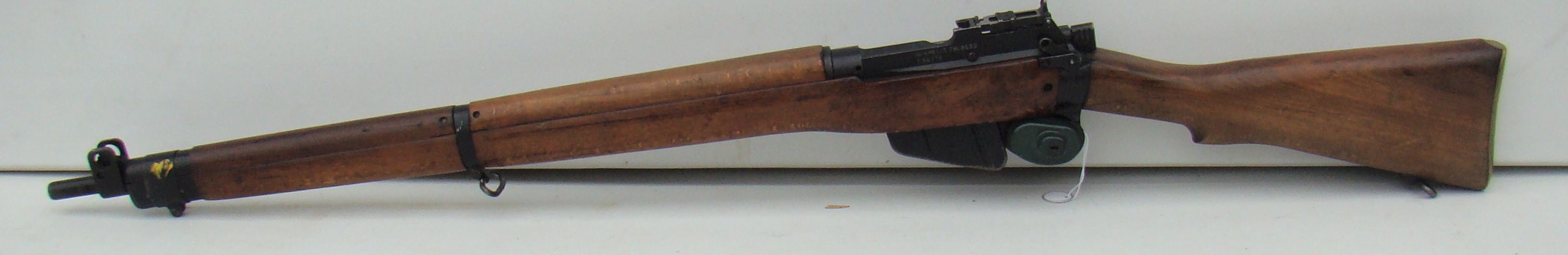 Appraisal: BRITISH ENFIELD BOLT-ACTION RIFLE mm Serial L C Length of