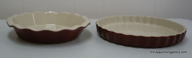 Appraisal: Emile Henry Baking Dishes lot of French Emile Henry baking