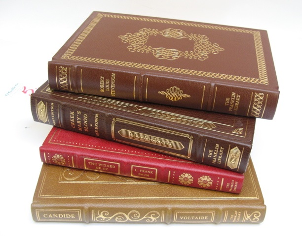 Appraisal: THIRTEEN COLLECTIBLE LEATHER BOUND BOOKS in limited edition from Franklin