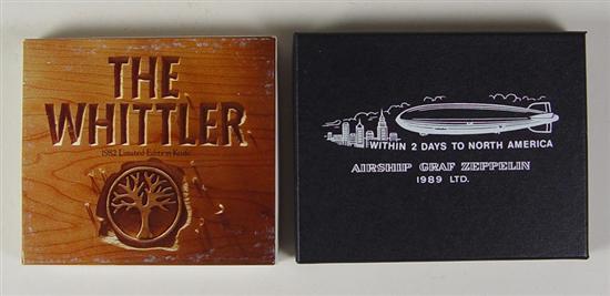 Appraisal: Two Boker Commemorative Knife Sets The Whittler limited edition Boker