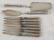 Appraisal: A Russian silver cake server Alexander Lubavin Moscow - and