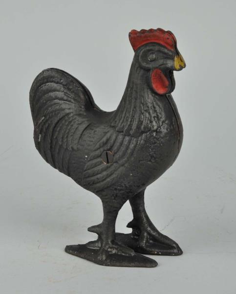 Appraisal: Large Rooster Bank Large Rooster Rated In Moore's Brought At