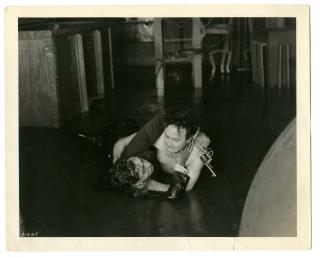 Appraisal: Houdini Harry Movie Still of Houdini Fighting for his Life