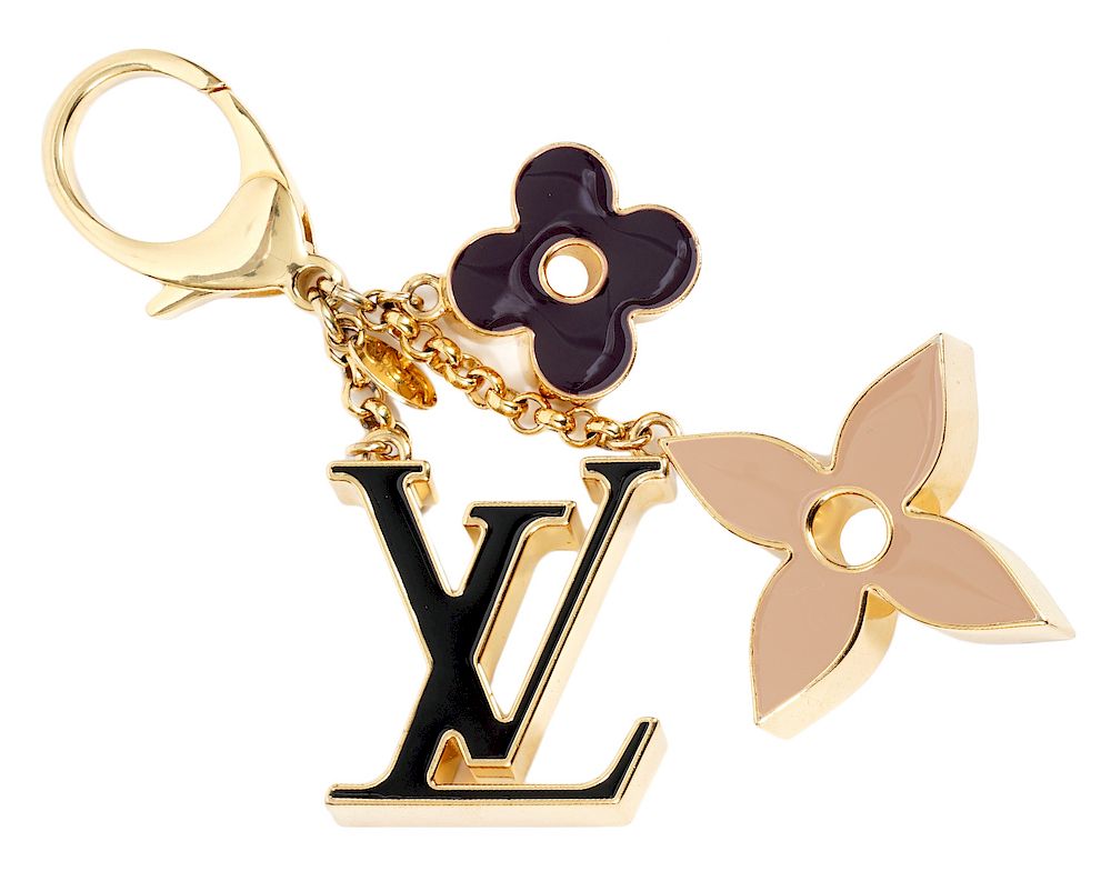 Appraisal: Louis Vuitton Bag Charm Fleur De Monogram Louis Vuitton Charm