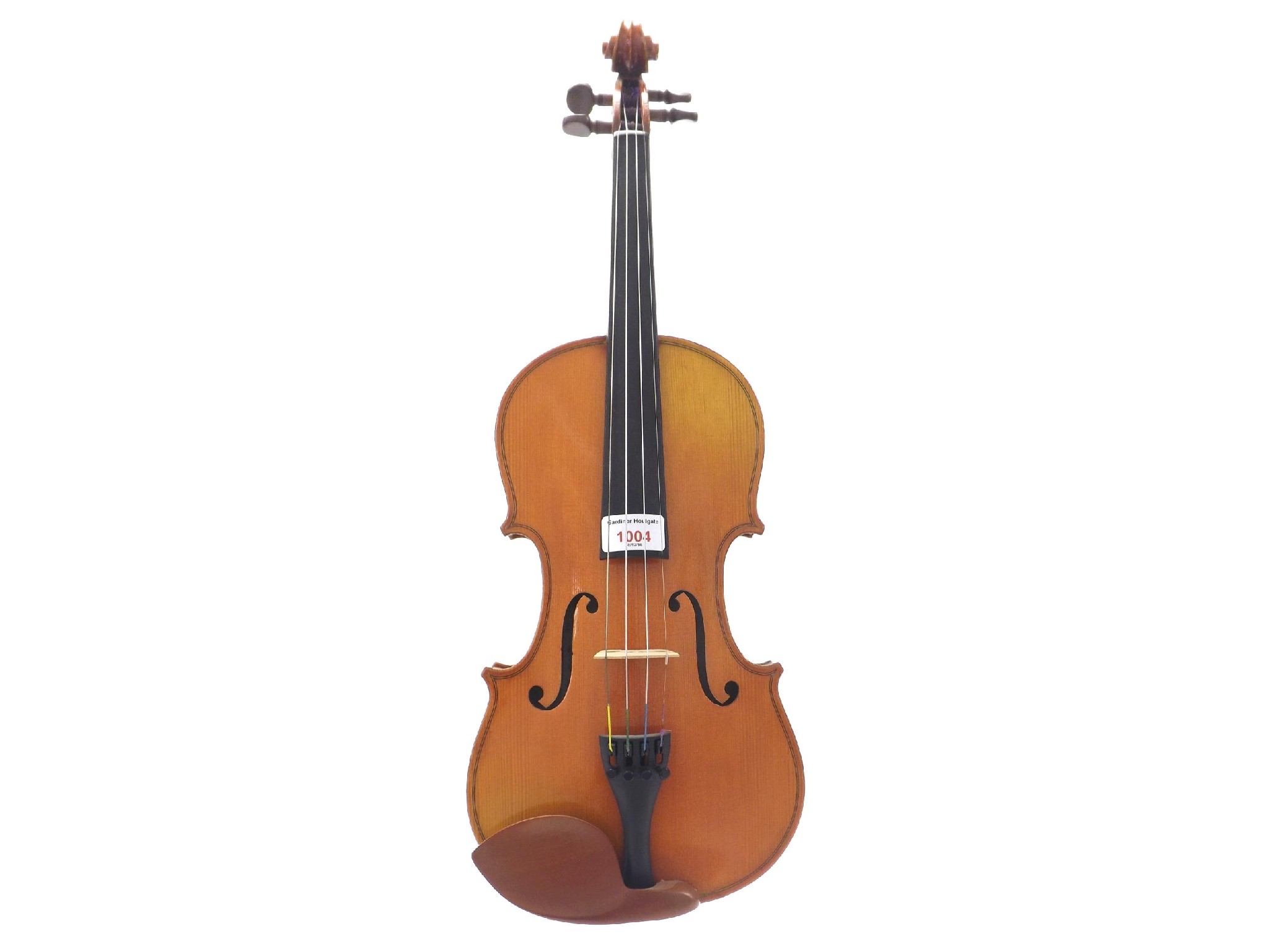 Appraisal: Contemporary violin labelled F Breton cm