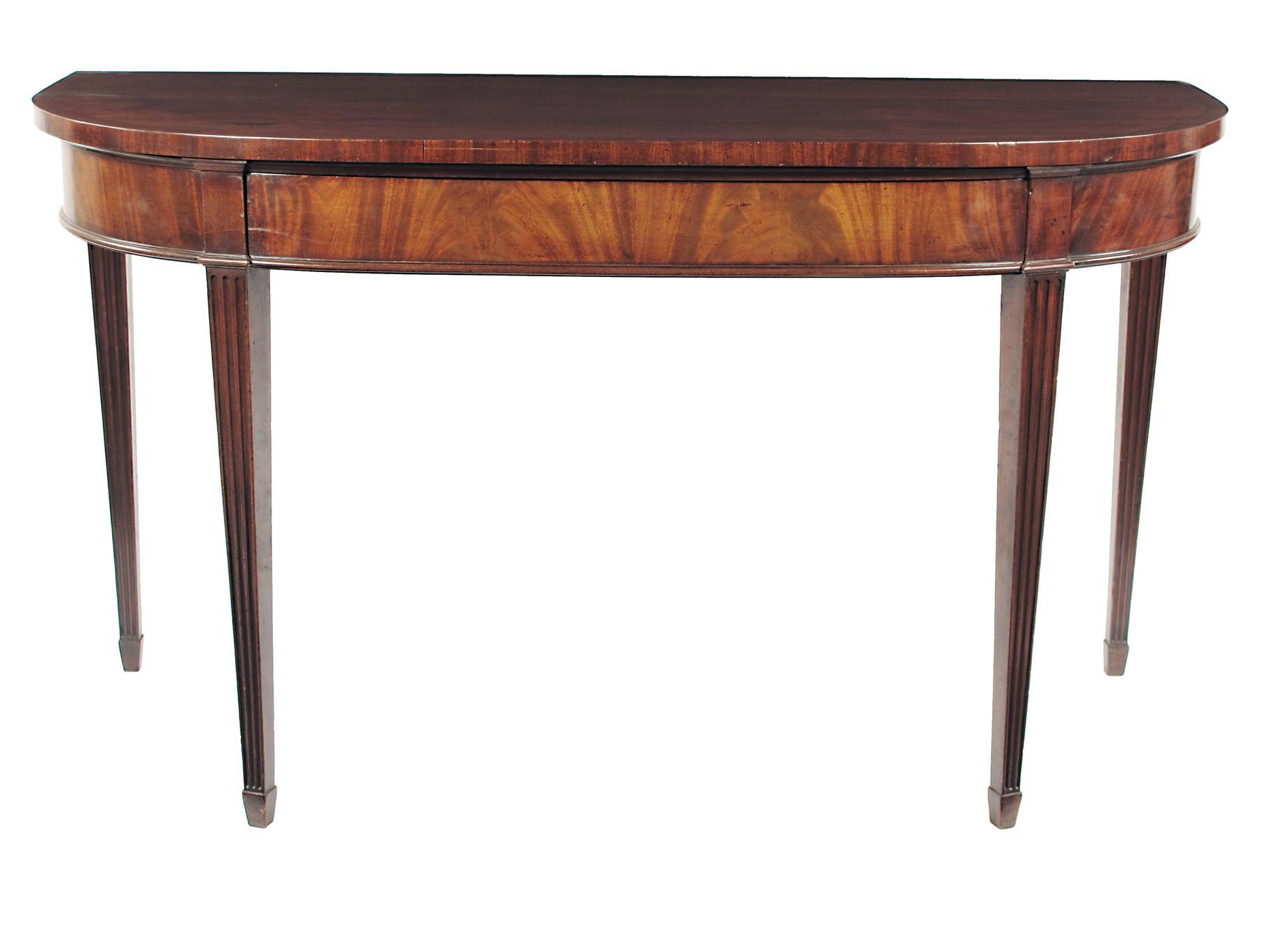 Appraisal: A Regency mahogany serving table