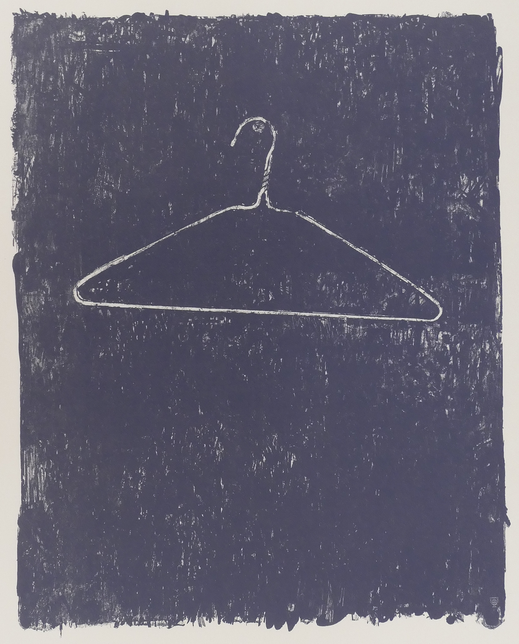 Appraisal: Jasper Johns b American ''Coat Hanger I'' Lithograph on BFK