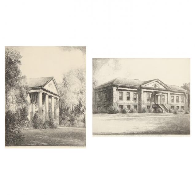 Appraisal: LOUIS ORR AMERICAN - THE OLD MINT AND ORTON PLANTATION