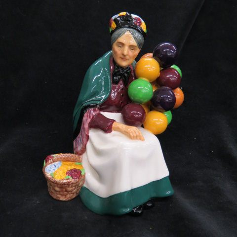 Appraisal: Royal Doulton Figurine The Old Balloon Seller HN excellent