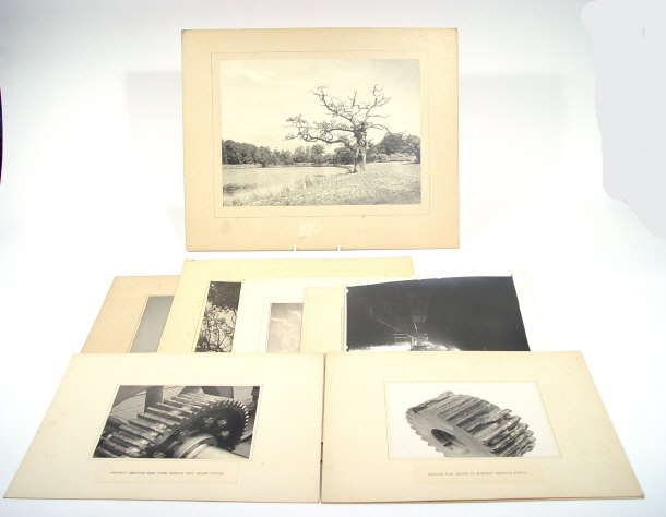 Appraisal: Group of original photographs dated by Cyril W Newbury -