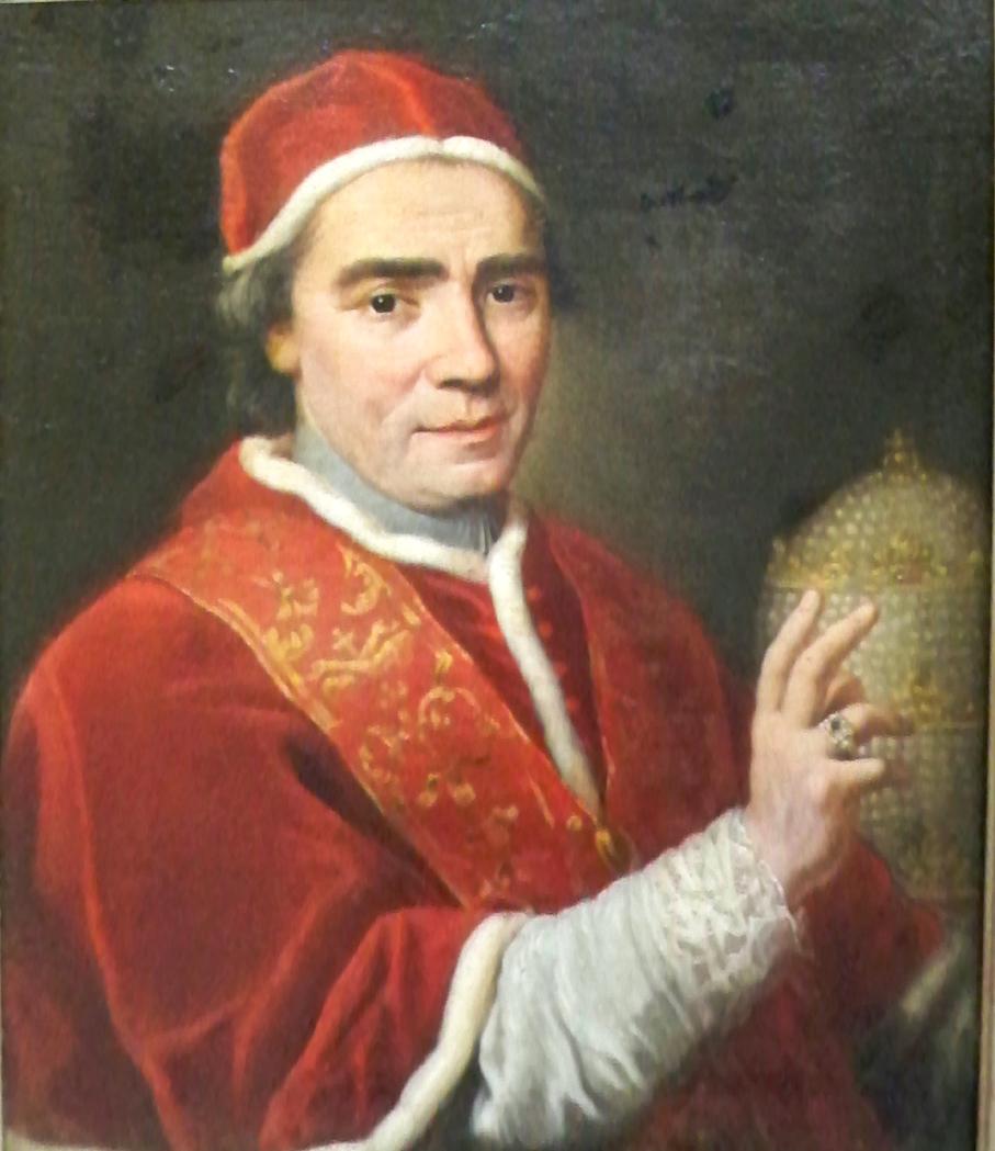 Appraisal: Circle of Pier Leone Ghezzi Portrait of a Pope said