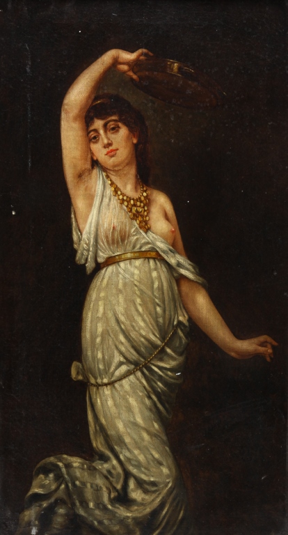 Appraisal: DANCER BY GARDNER RECKARD New York - Oil on canvas