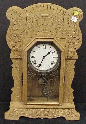 Appraisal: Gingerbread mantel clock Sessions Clock Co Forestville CT eight day