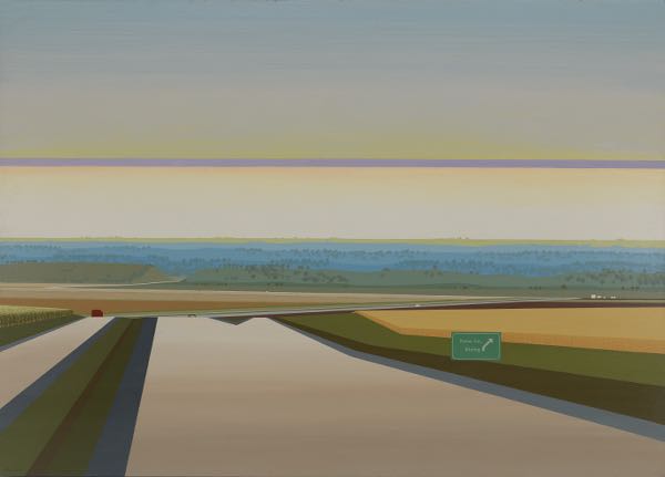 Appraisal: STEVE HORAN AMERICAN CONTEMPORARY x Kane County Rising Acrylic on