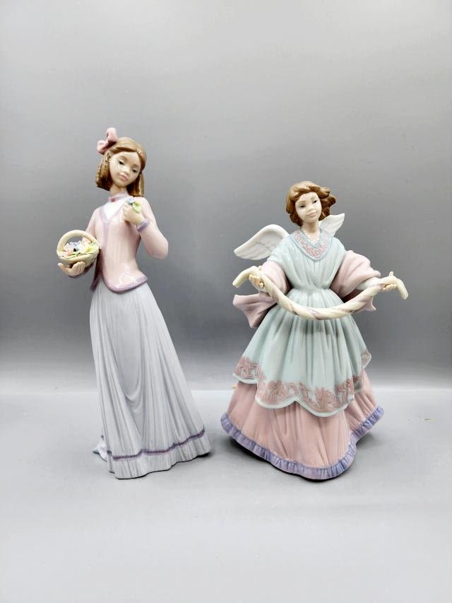 Appraisal: Lladro Figurines in Original Boxes Includes Innocence in Bloom Limited