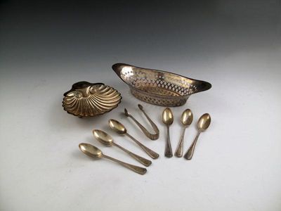 Appraisal: A mixed lot of silver items various dates and makers