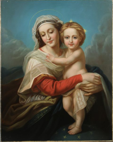 Appraisal: th Century Continental Virgin Mary and Child o c unsigned