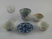 Appraisal: Oriental ceramics Three tea bowls th century and later a