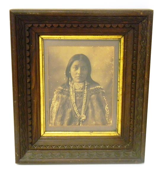 Appraisal: Frank Rinehart American - Hattie Tom Apache c platinum print