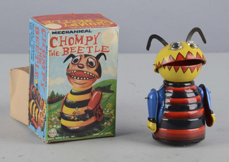 Appraisal: Marx Tin Litho Chompy The Beetle Wind-Up Toy This mechanical