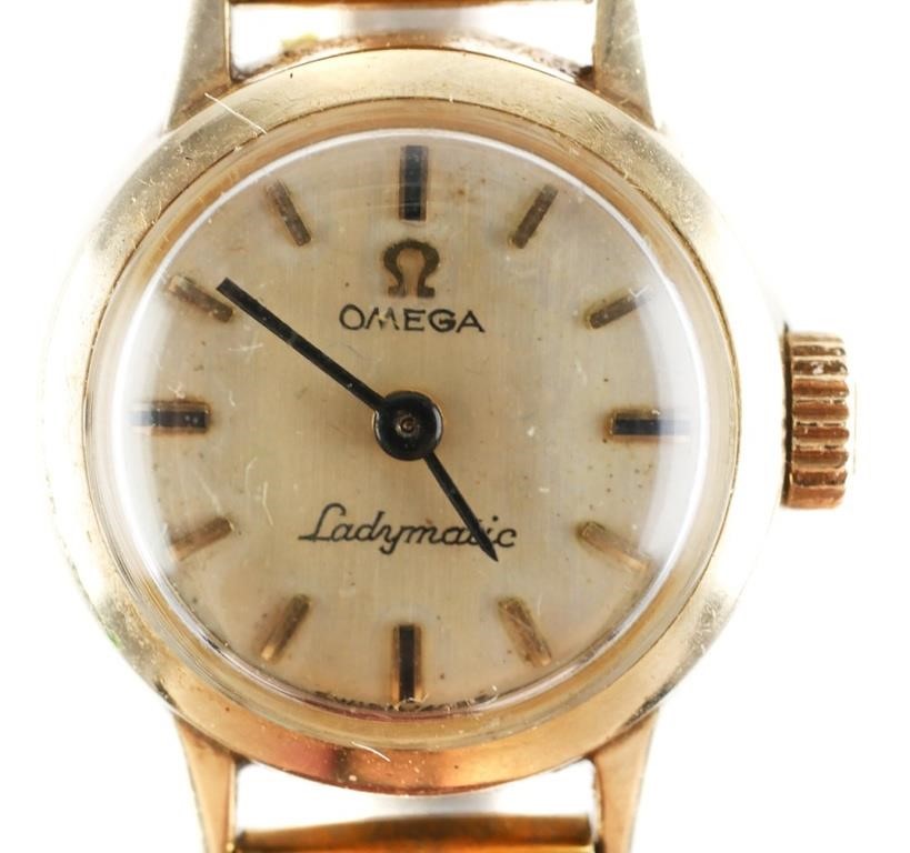 Appraisal: Women's Omega Ladymatic wristwatch Case is marked k G F