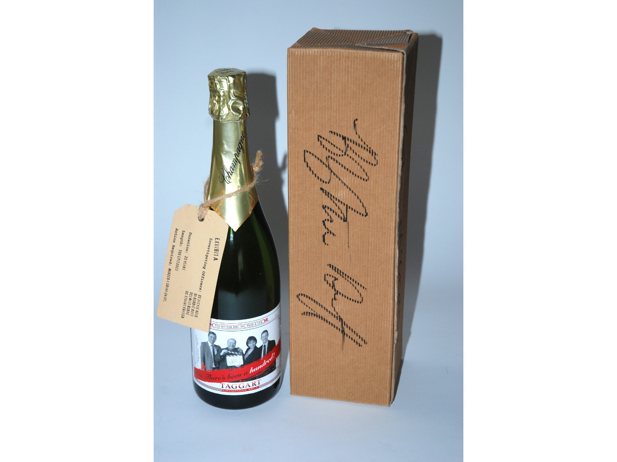 Appraisal: A commemorative bottle of Champagne to mark the th episode