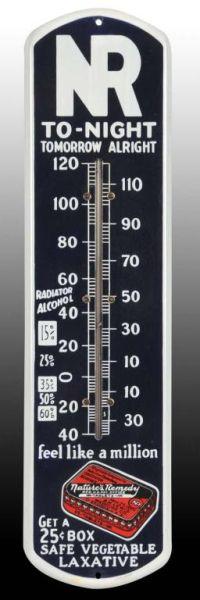 Appraisal: Natures Remedy Porcelain Thermometer Description Circa s to s High