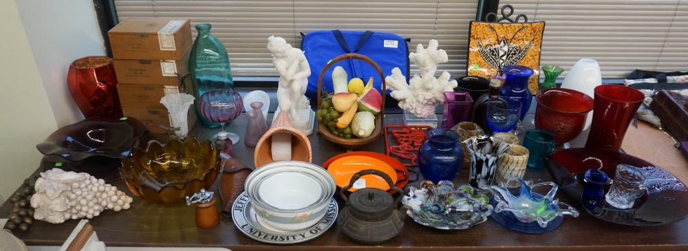 Appraisal: Collection of Assorted Porcelain Glass and other Articles