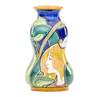 Appraisal: SALVINI Attr Art Nouveau vase SALVINI Attr Art Nouveau vase