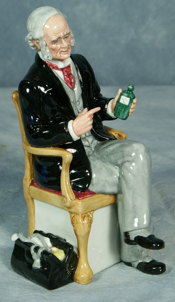 Appraisal: Royal Doulton figurine HN The Doctor no damage tall Estimate