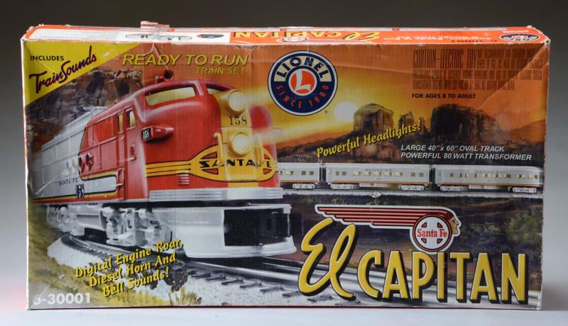 Appraisal: Includes original box marked 'El Capitan' Box has some creasing