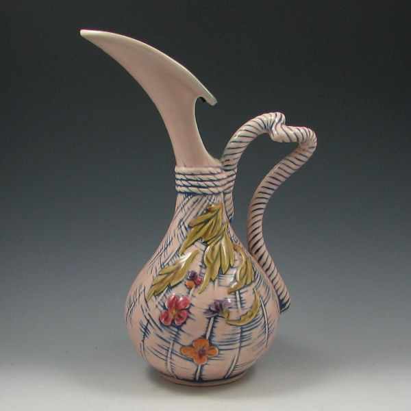 Appraisal: Hull Blossom Flite ewer Marked Hull USA T ' Mint