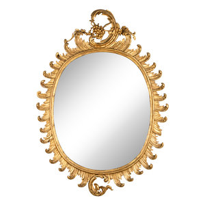 Appraisal: A George III Giltwood Mirror Circa Height x width inches