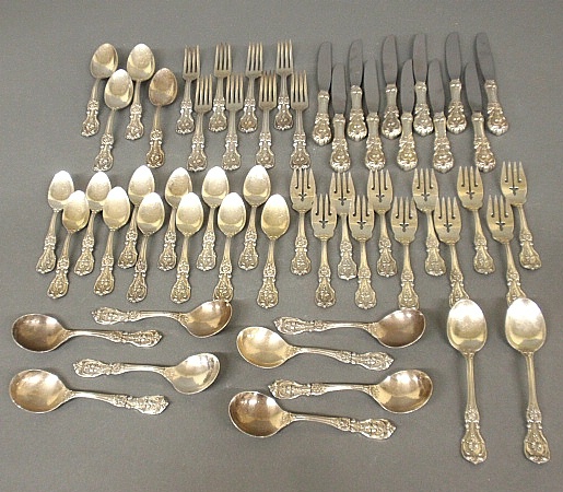 Appraisal: - Sterling silver flatware by Reed Barton in the Francis