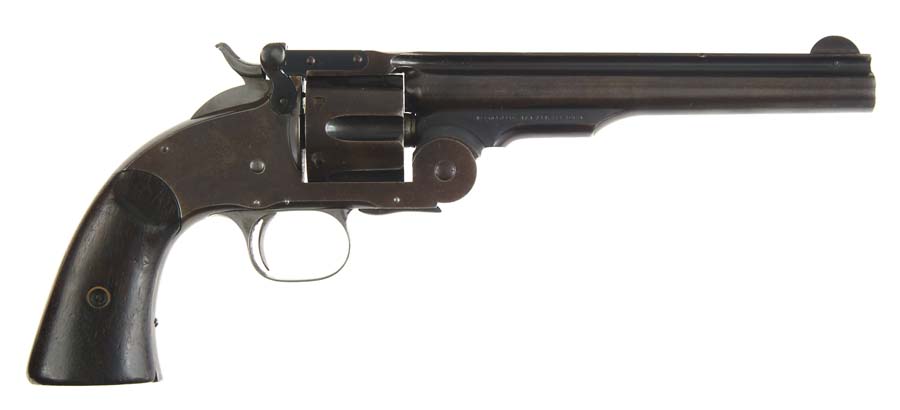 Appraisal: MARTIALLY MARKED SMITH WESSON ND MODEL SCHOFIELD REVOLVER Cal Schofield