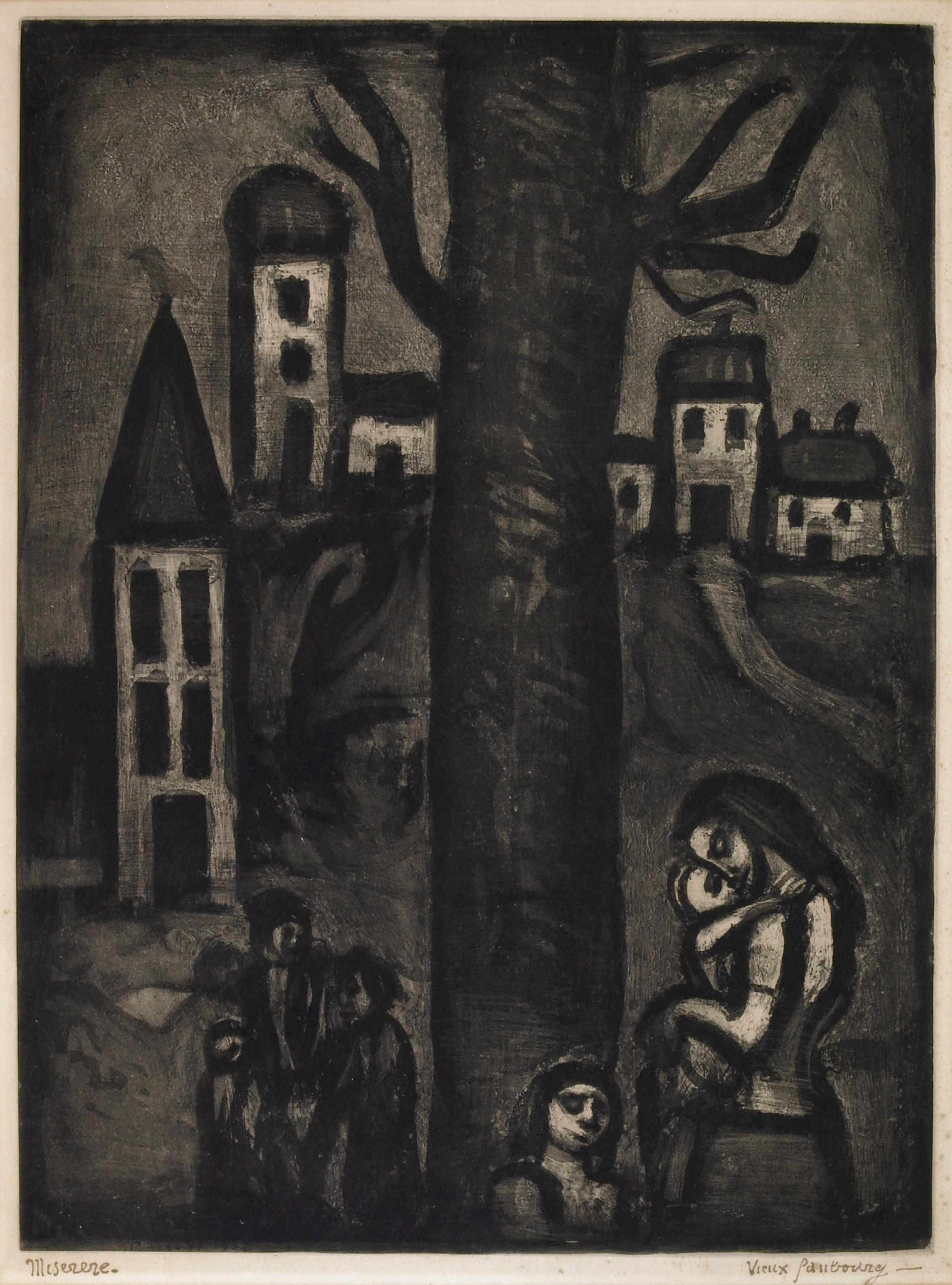 Appraisal: Georges Rouault French - Au Vieux Fauborg des Longues Pienes