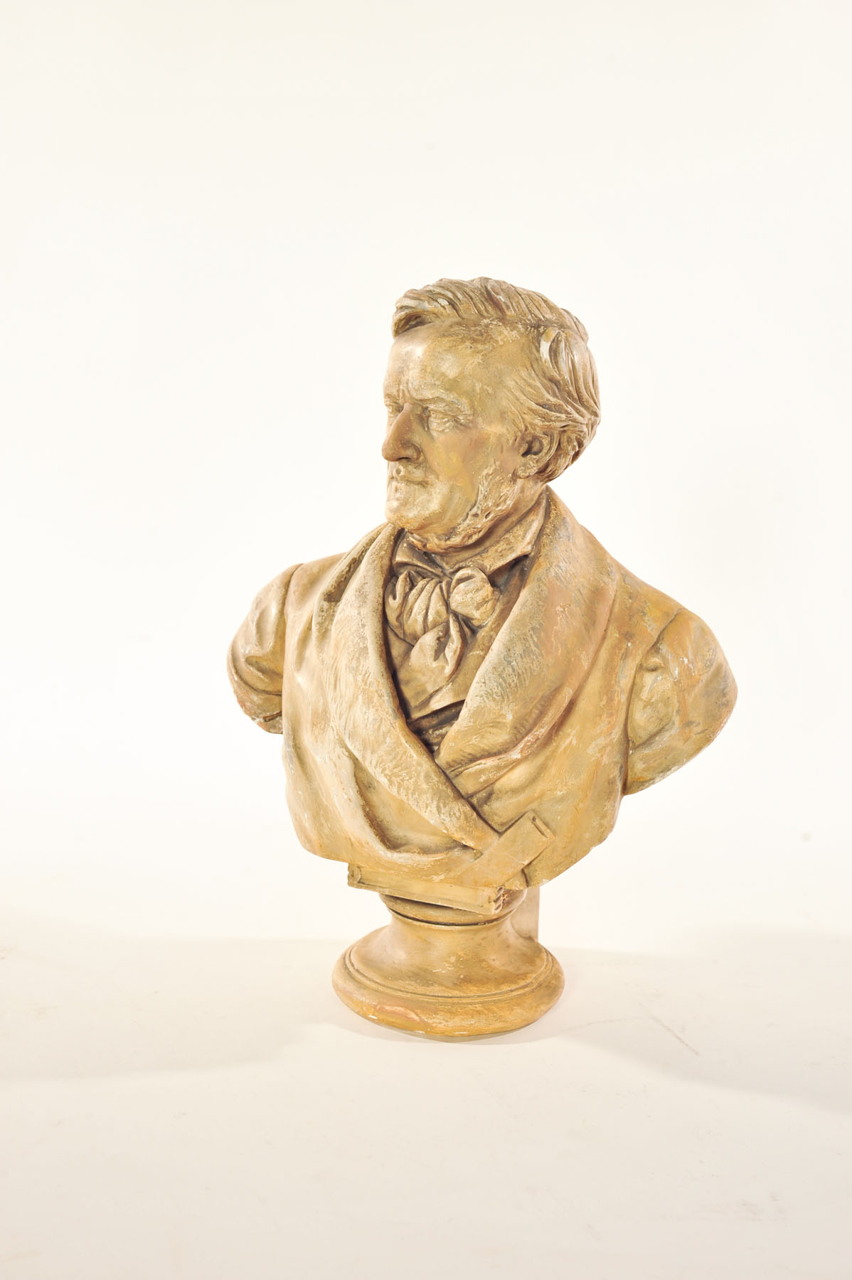 Appraisal: CAPRONI BROS PLASTER BUST Boston early th century cast plaster