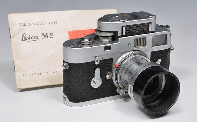 Appraisal: A LEICA M CAMERA with original case serial number M