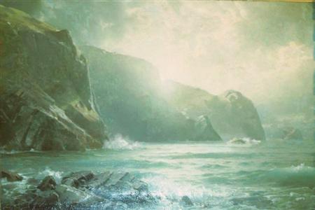 Appraisal: William Trost Richards American - Coastal Scene Estimate -