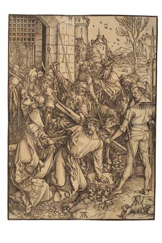 Appraisal: ALBRECHT D RER Christ Carrying the Cross Woodcut circa -