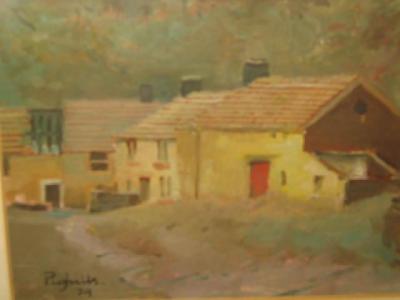 Appraisal: JOSEPH PIGHILLS Old Cottage Near Wycoller signed on board and