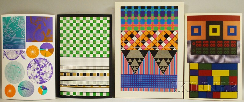 Appraisal: Eduardo Paolozzi British Scottish - Four Works from Moonstripe Empire