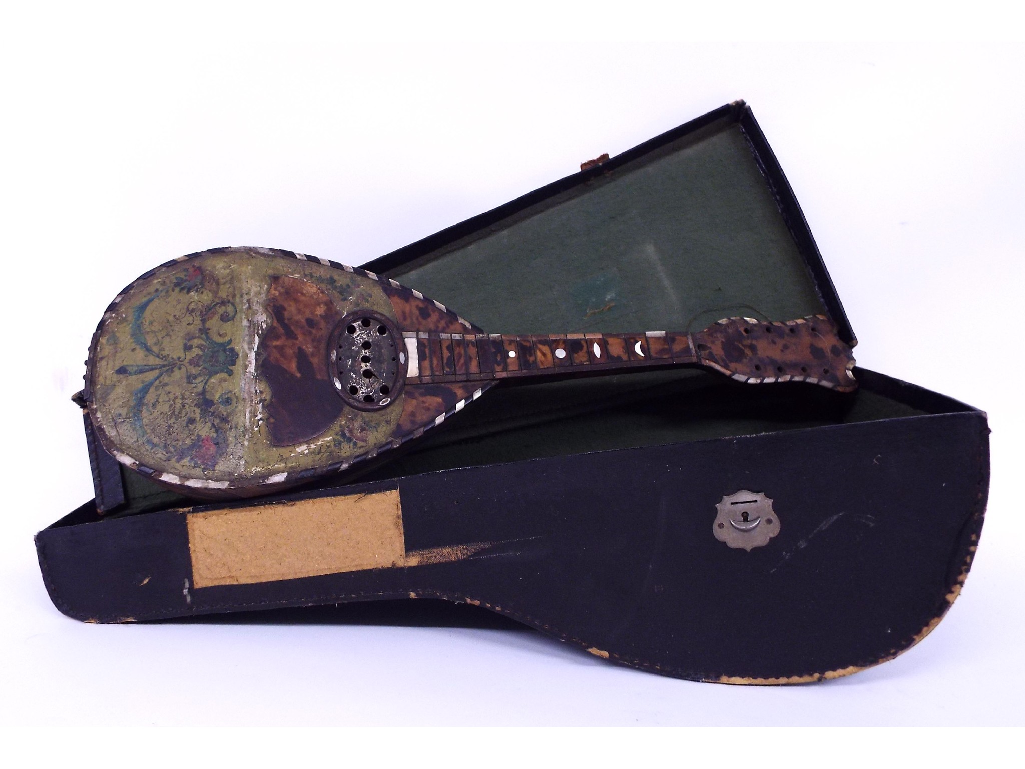 Appraisal: Interesting early Neapolitan bowl back mandolin in need of restoration