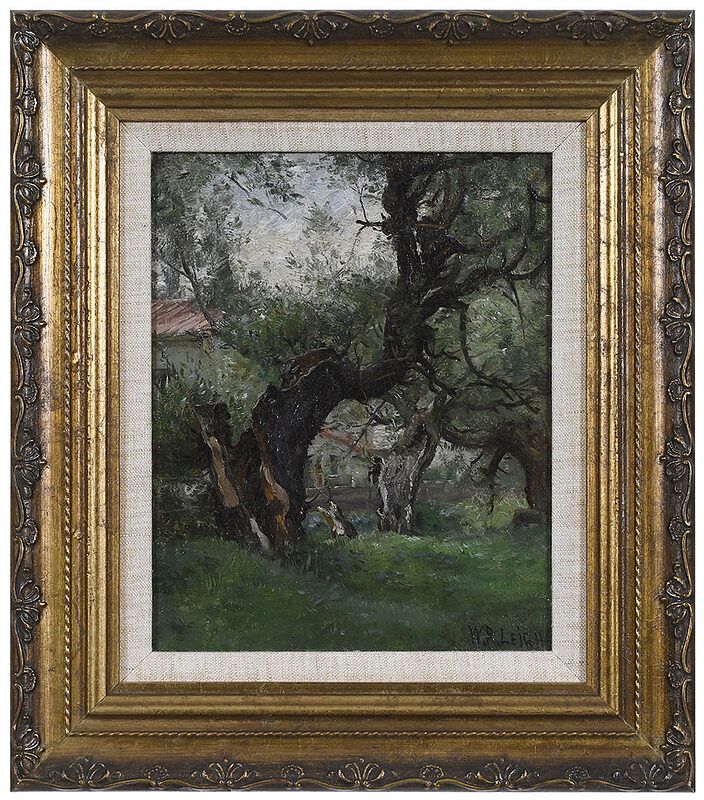 Appraisal: William Robinson Leigh American - House in the Woods signed