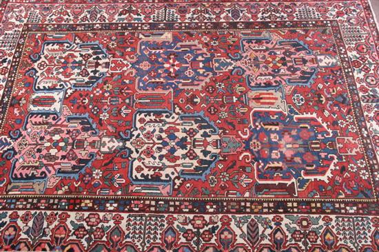 Appraisal: BAKHTIARI RUG ft in x ft in