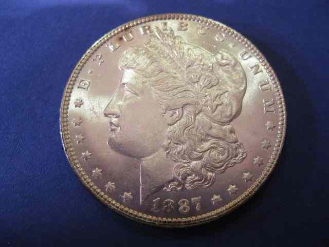 Appraisal: U S Morgan Silver Dollar semi-proof-like uncirculated