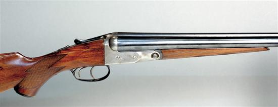 Appraisal: Parker Brothers gauge side by side shotgun SN barrels splinter