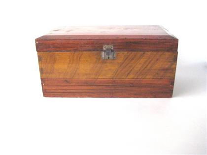 Appraisal: Grain-painted box th century