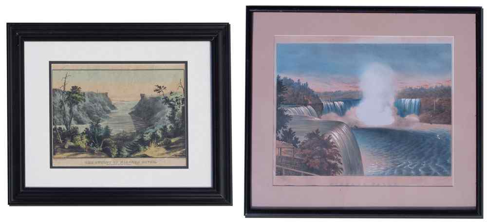 Appraisal: CURRIER IVES LITHOGRAPHS To include CURRIERS AND IVES LITHOGRAPH TITLED