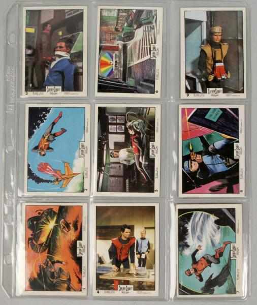 Appraisal: Vintage Captain Scarlet Gum Card Set Description English Circa Complete